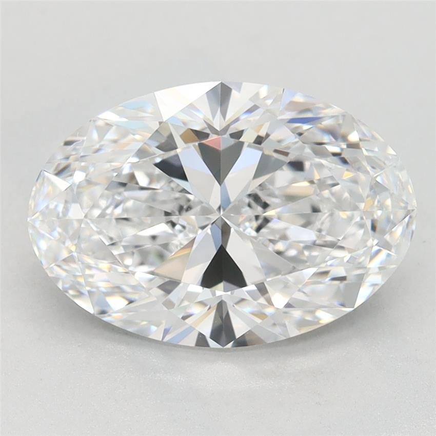 2.70ct D VVS1 Rare Carat Ideal Cut Oval Lab Grown Diamond