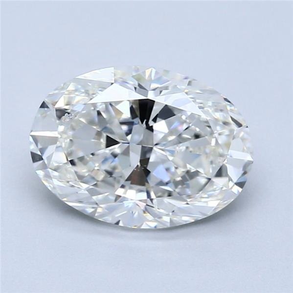 2.43ct H SI2 Very Good Cut Oval Diamond