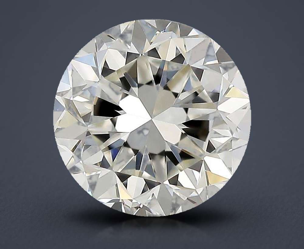 0.90 Carat Round Natural Diamond