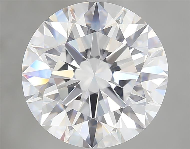 5.47ct D VVS1 Rare Carat Ideal Cut Round Diamond