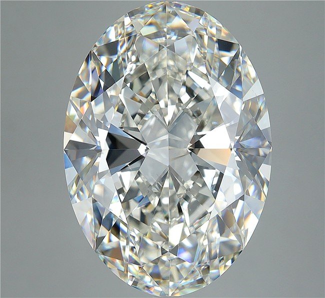 10.02ct H VS2 Rare Carat Ideal Cut Oval Diamond