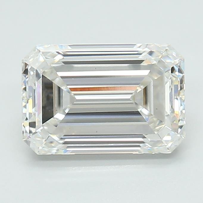 1.85ct E VS1 Excellent Cut Emerald Lab Grown Diamond