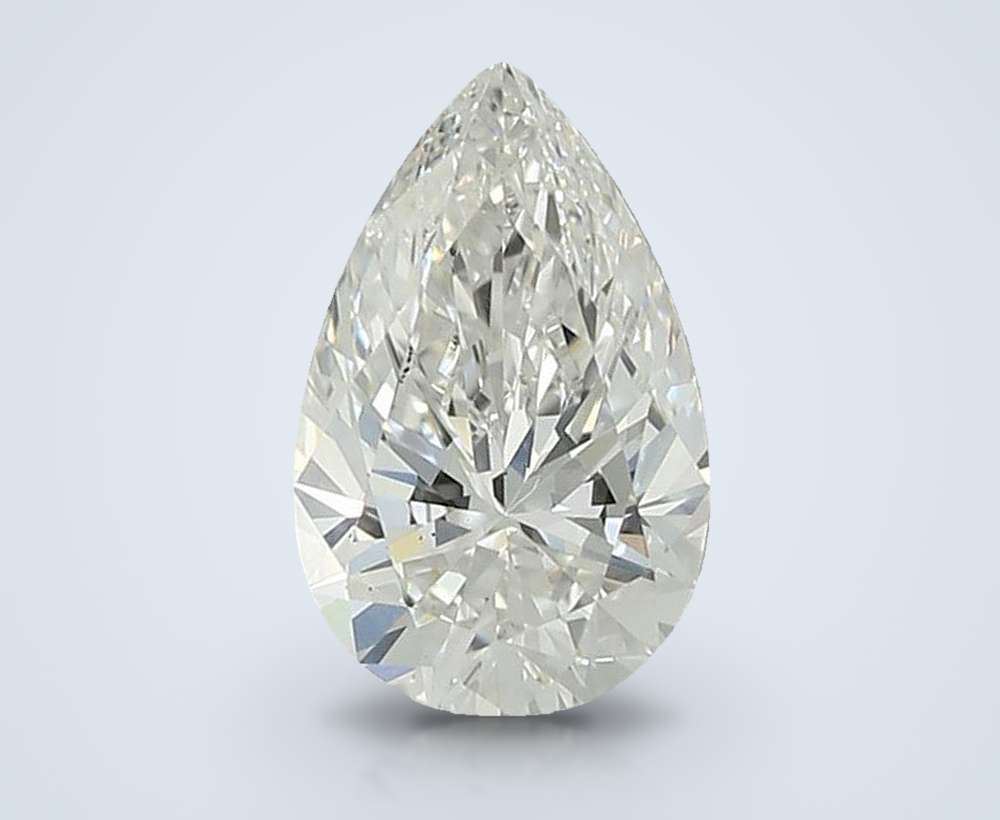 0.63 Carat Pear Lab Diamond