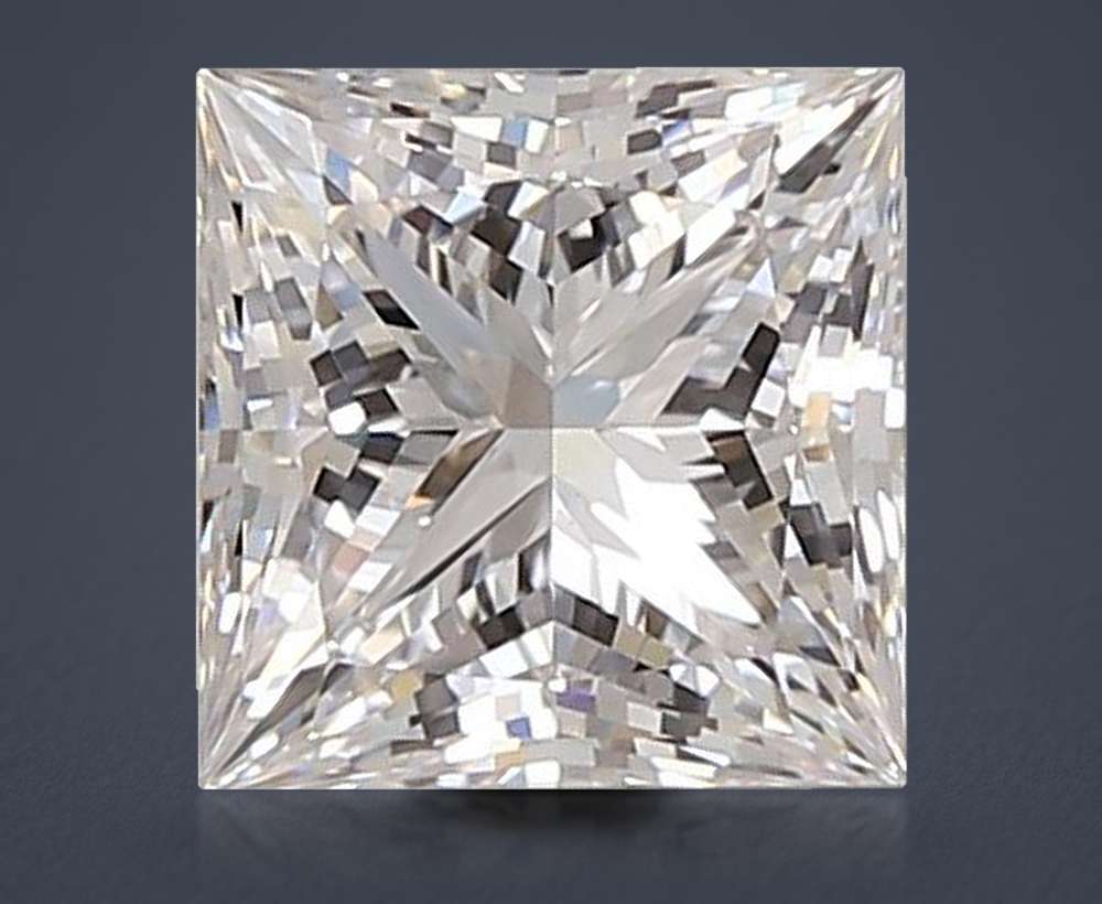 1.73 Carat Princess Lab Diamond