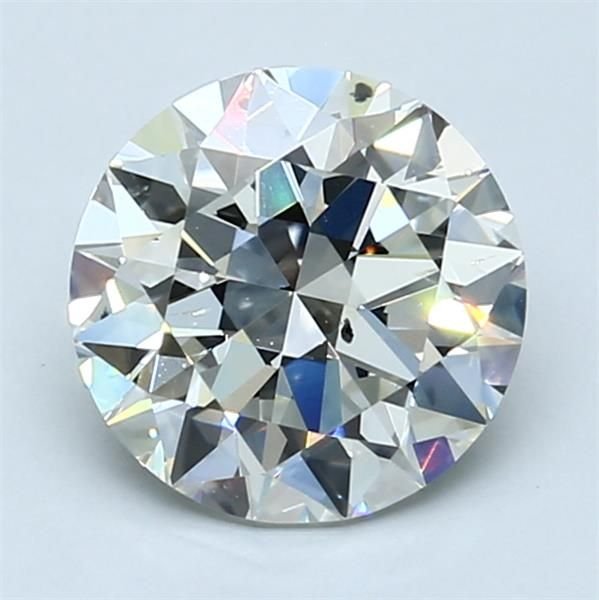 2.20ct I SI1 Rare Carat Ideal Cut Round Diamond