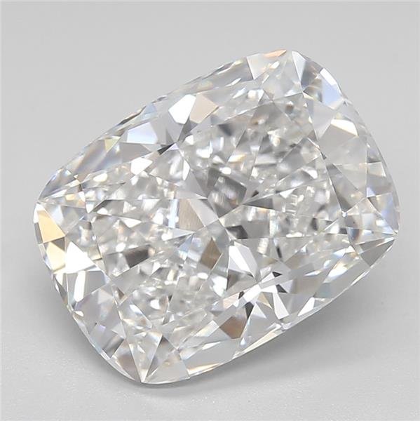 3.71ct E VVS2 Rare Carat Ideal Cut Cushion Lab Grown Diamond