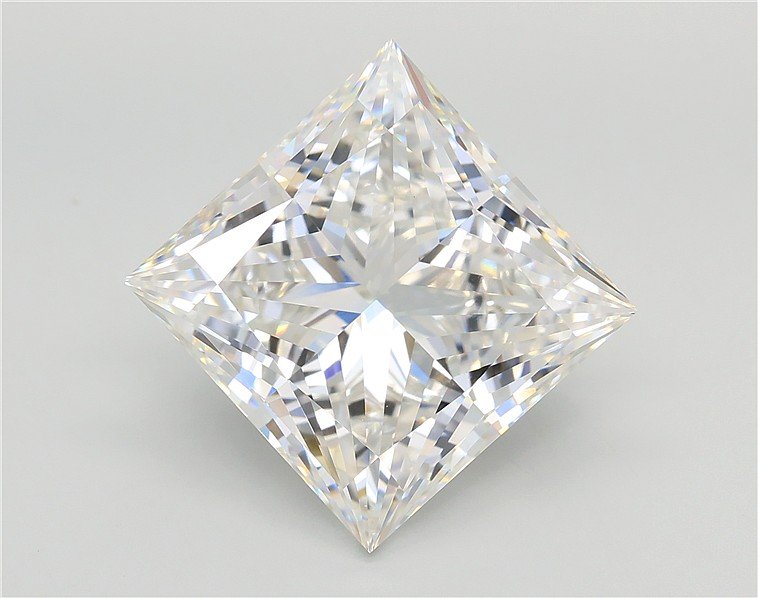 10.05ct F VS1 Very Good Cut Princess Lab Grown Diamond
