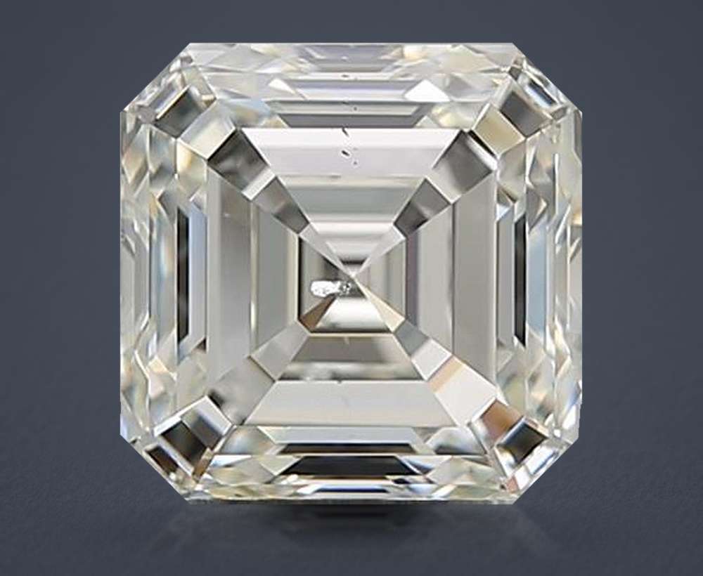 2.03 Carat Asscher Natural Diamond