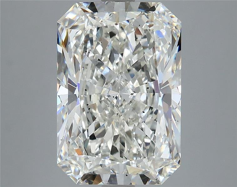 5.38ct G SI1 Rare Carat Ideal Cut Radiant Lab Grown Diamond