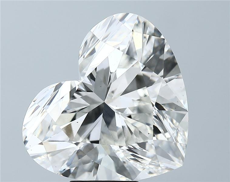 10.54ct I VS2 Rare Carat Ideal Cut Heart Lab Grown Diamond