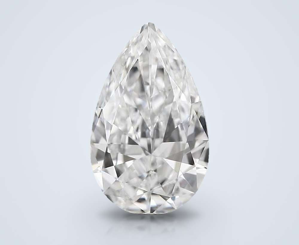 0.60 Carat Pear Natural Diamond