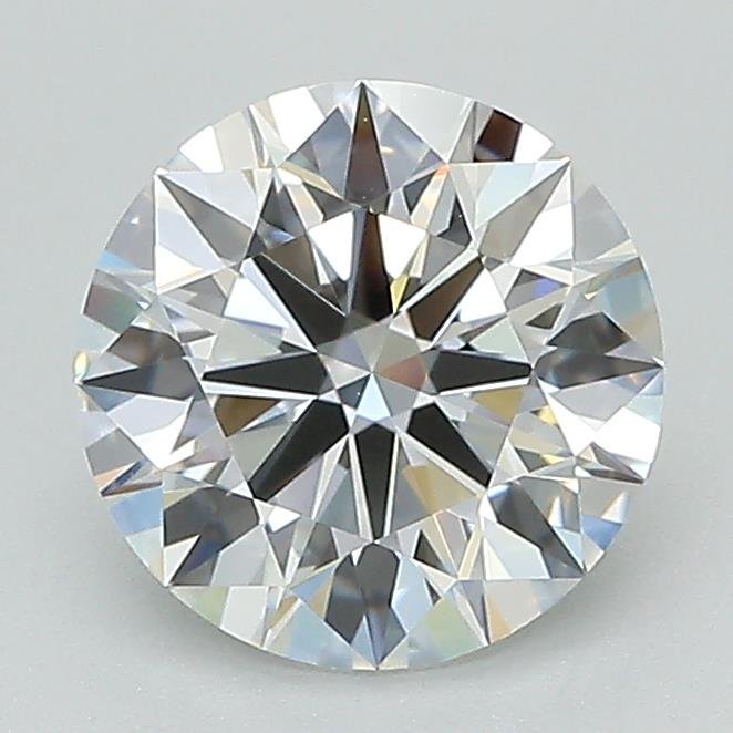 1.58ct D VVS2 Rare Carat Ideal Cut Round Lab Grown Diamond