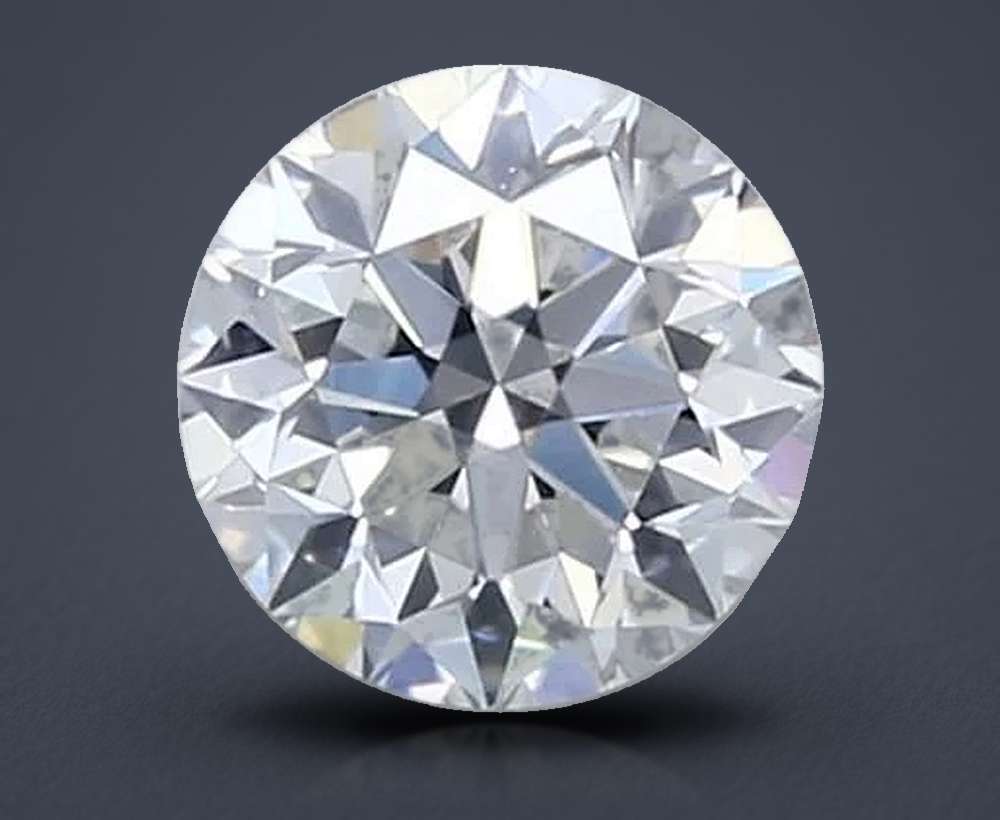 0.90 Carat Round Natural Diamond