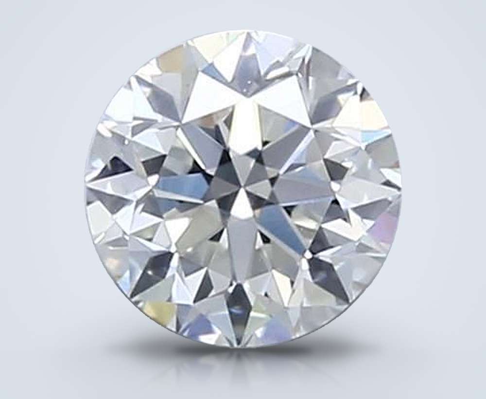 0.90 Carat Round Natural Diamond