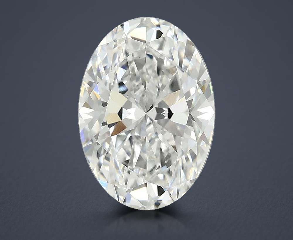 2.58 Carat Oval Lab Diamond