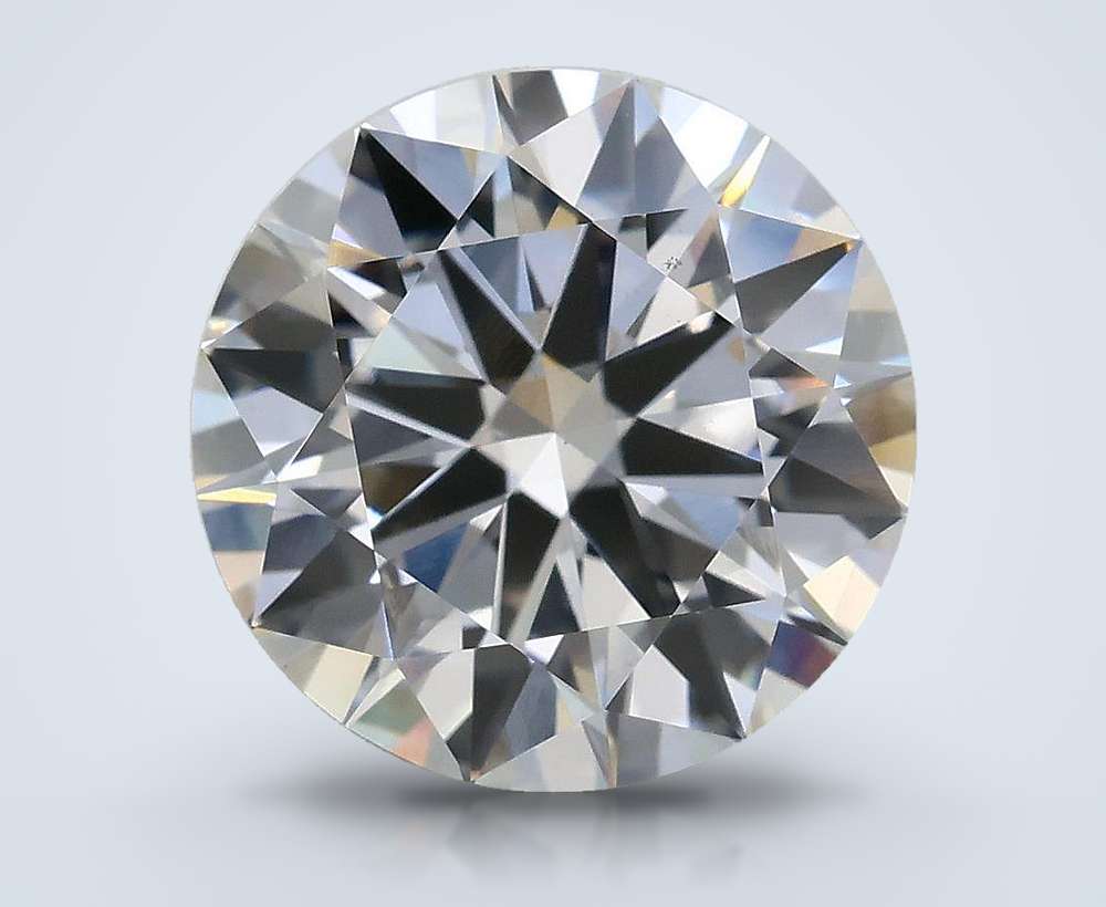 4.02 Carat Round Lab Diamond