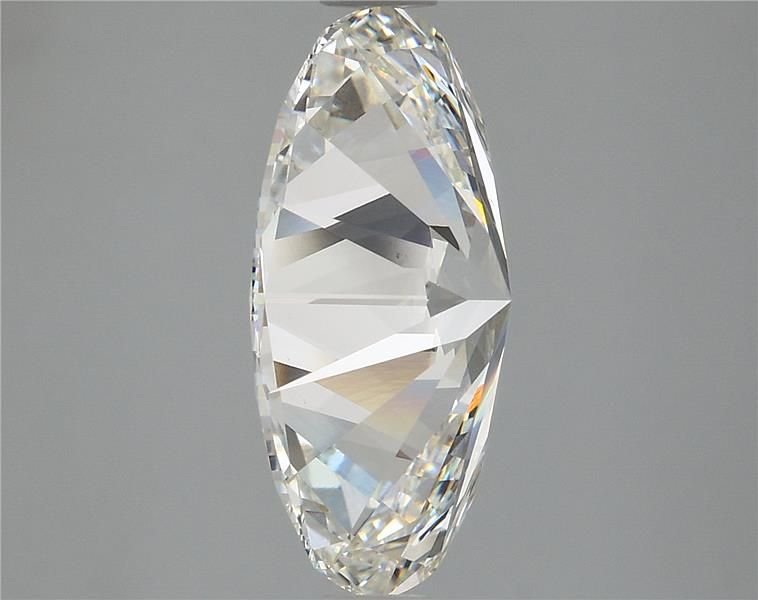 5.16ct H VS2 Rare Carat Ideal Cut Oval Lab Grown Diamond