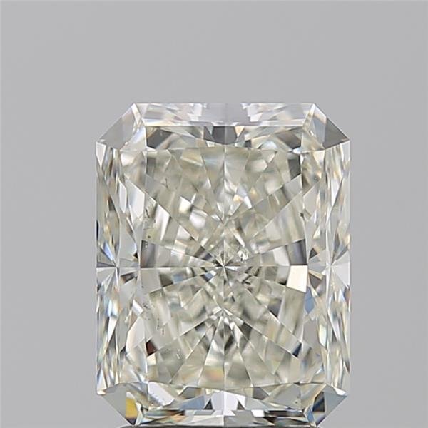 2.50ct K SI1 Rare Carat Ideal Cut Radiant Diamond