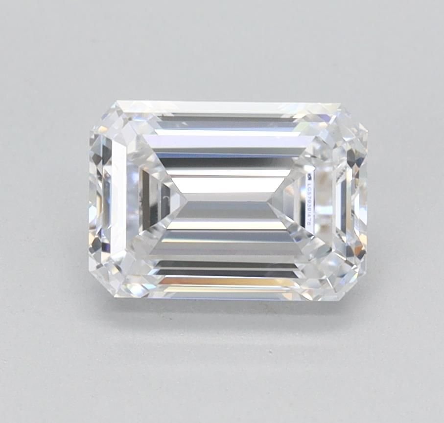 1.00ct D VS1 Rare Carat Ideal Cut Emerald Lab Grown Diamond