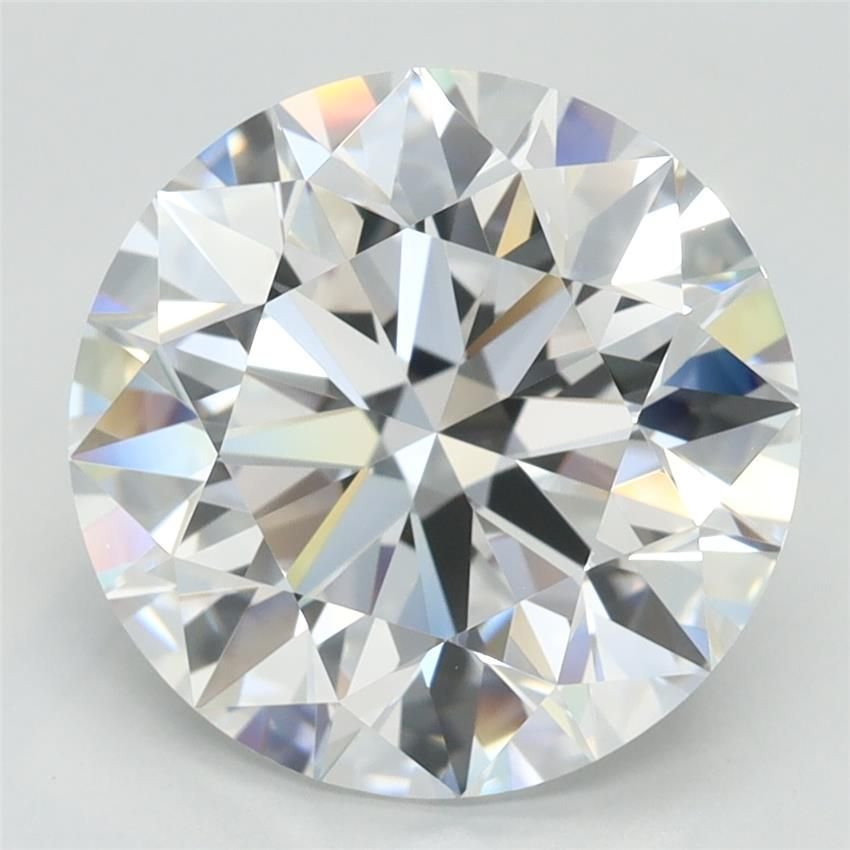 4.01ct D VVS1 Excellent Cut Round Lab Grown Diamond