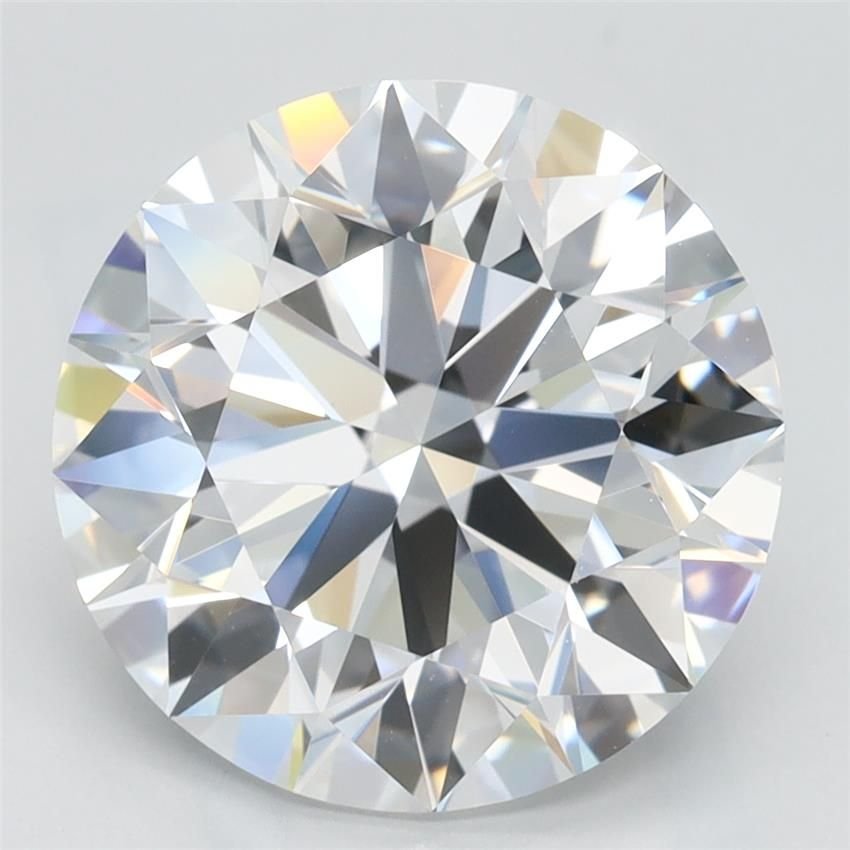 4.01ct D VVS1 Rare Carat Ideal Cut Round Lab Grown Diamond