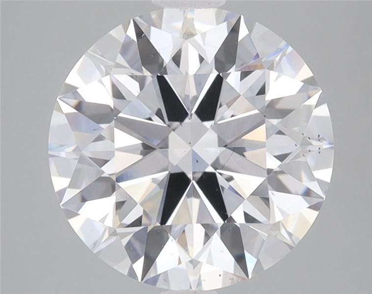 4.45ct E SI1 Rare Carat Ideal Cut Round Lab Grown Diamond