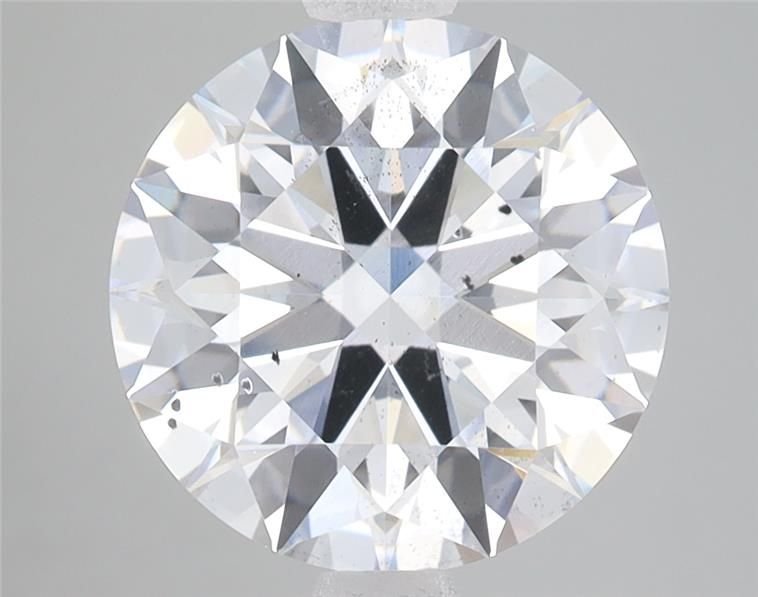 4.08ct E SI2 Rare Carat Ideal Cut Round Lab Grown Diamond