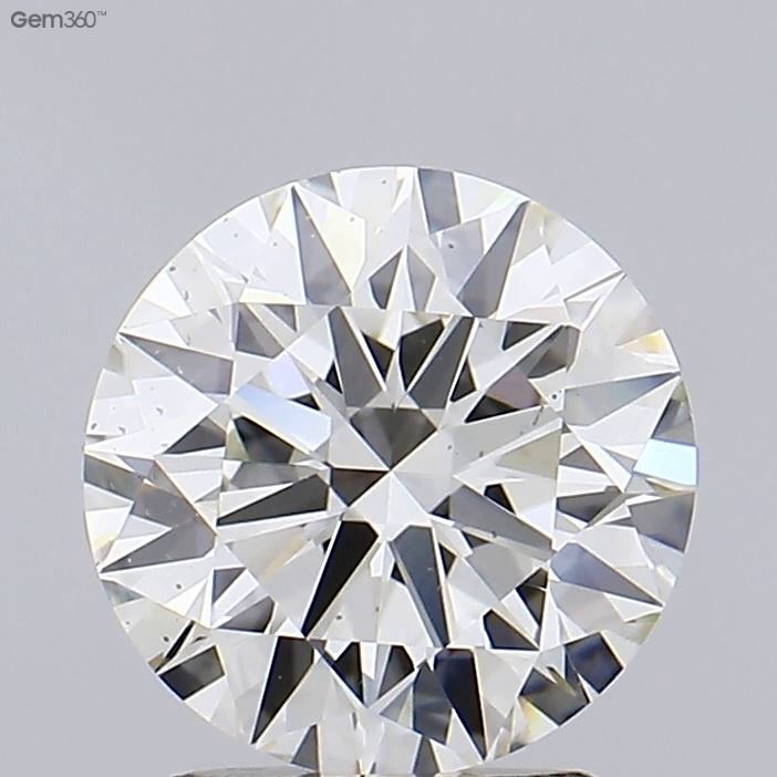 1.77ct H VVS2 Rare Carat Ideal Cut Round Lab Grown Diamond