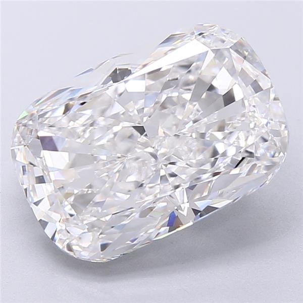 6.01ct D VVS2 Very Good Cut Cushion Lab Grown Diamond