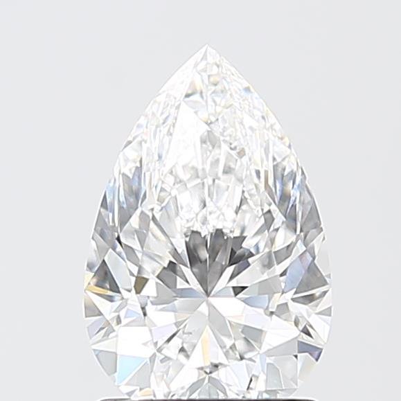 1.54ct D VVS2 Very Good Cut Pear Lab Grown Diamond