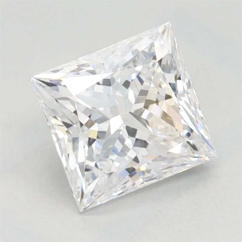 1.67ct D VVS1 Rare Carat Ideal Cut Princess Lab Grown Diamond