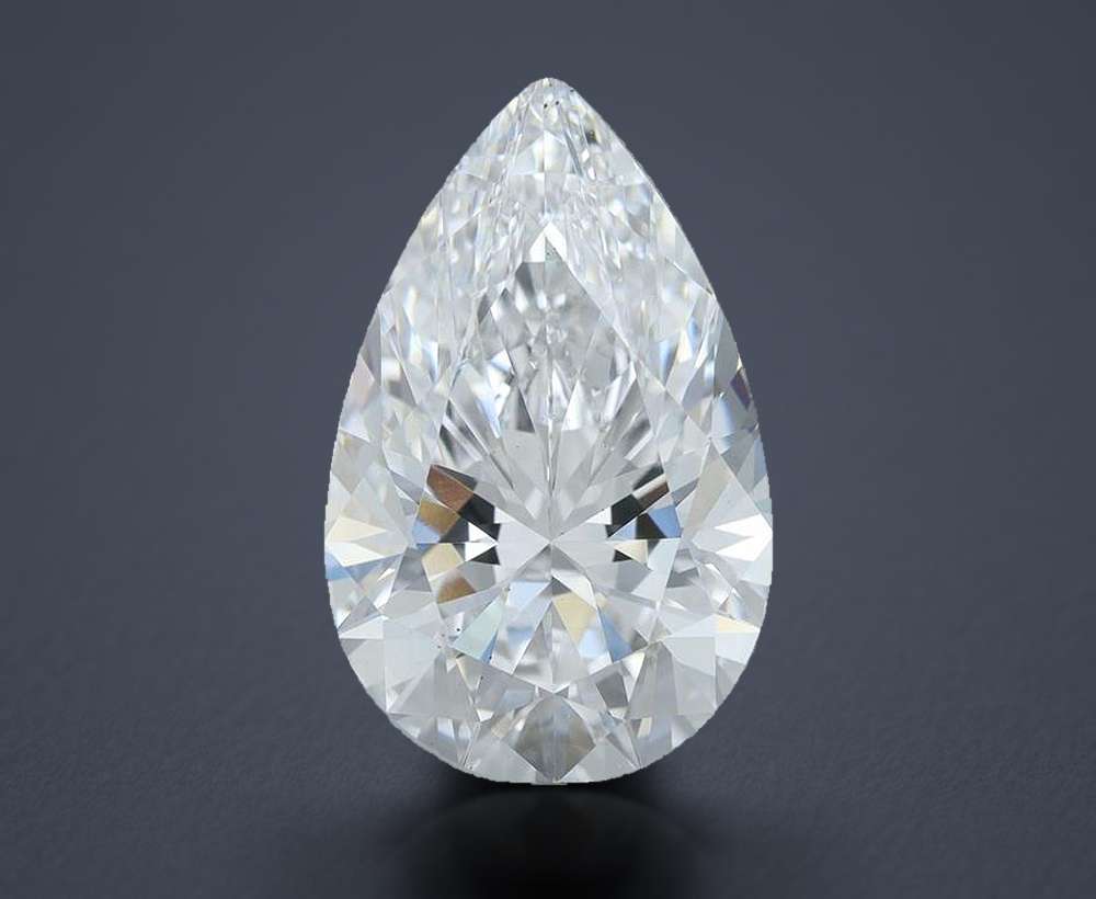 5.05 Carat Pear Lab Diamond