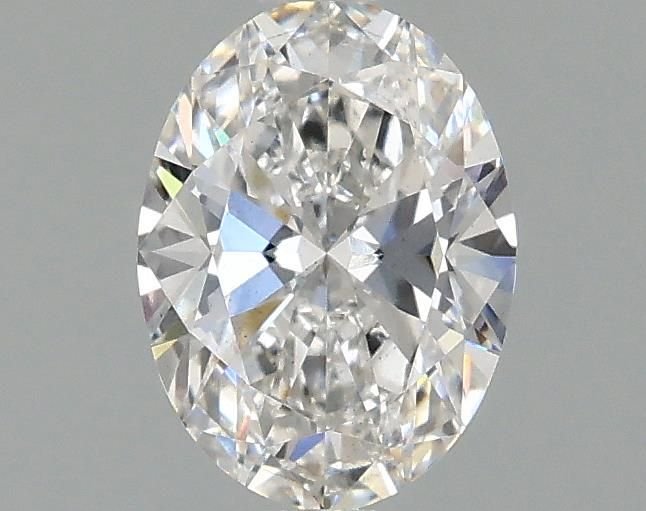 0.96ct E SI1 Rare Carat Ideal Cut Oval Lab Grown Diamond