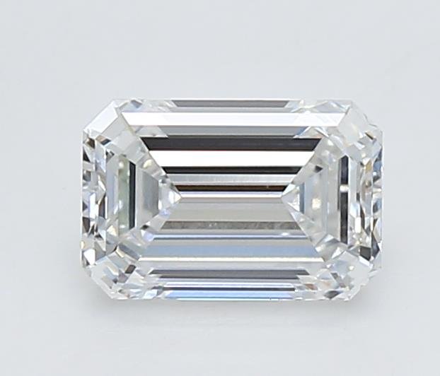 0.95ct D VVS1 Rare Carat Ideal Cut Emerald Lab Grown Diamond