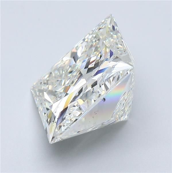 7.52ct J SI1 Rare Carat Ideal Cut Princess Diamond