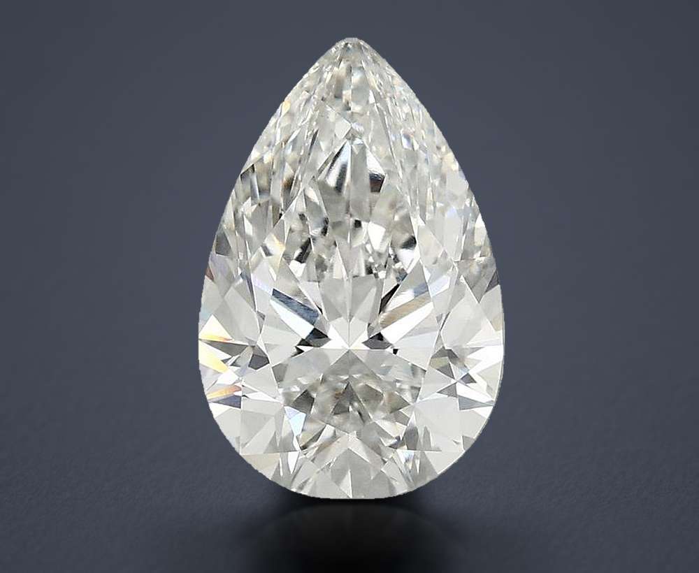 2.44 Carat Pear Lab Diamond