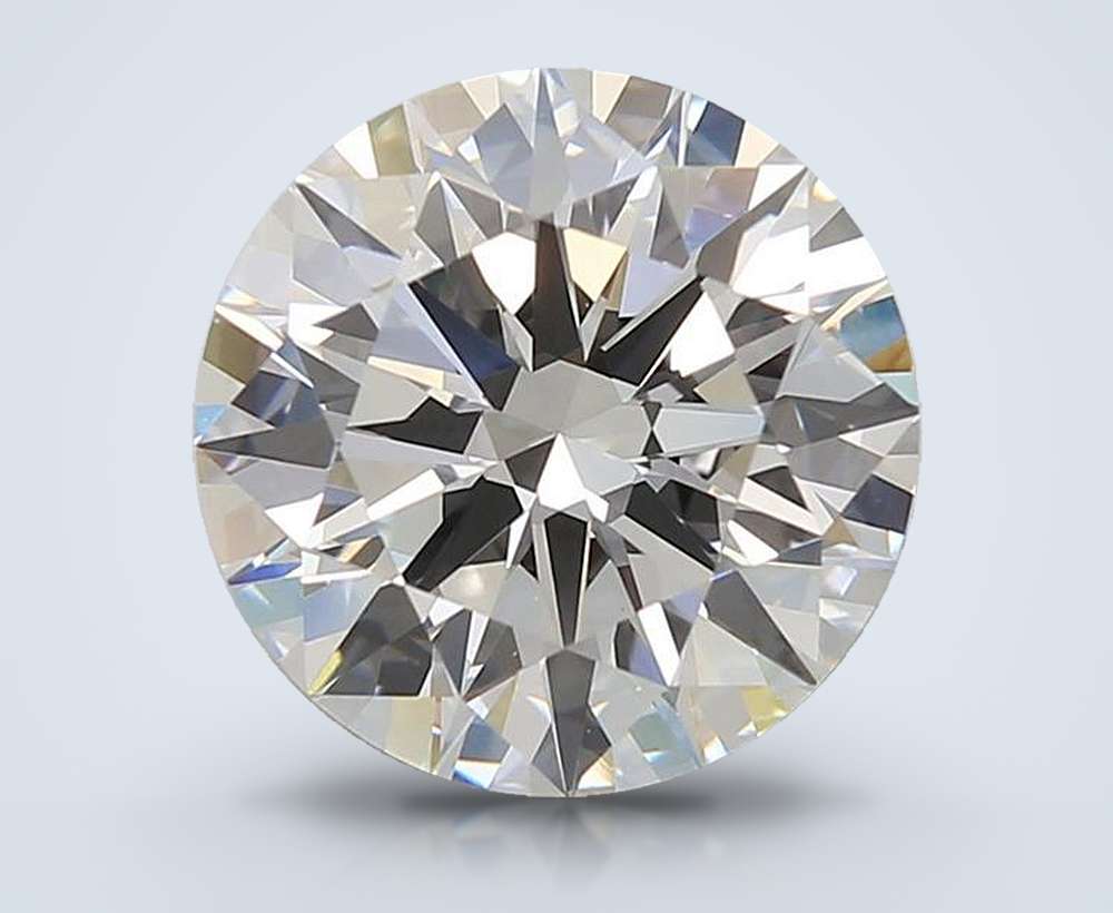 5.01 Carat Round Lab Diamond