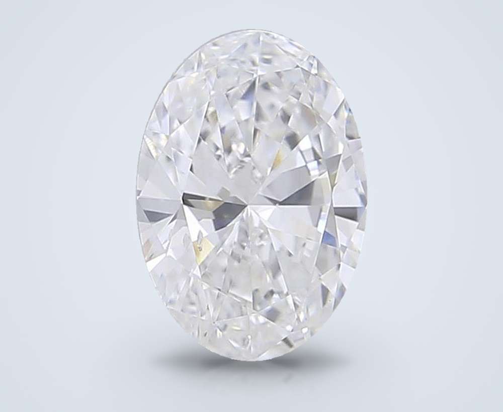 0.70 Carat Oval Lab Diamond