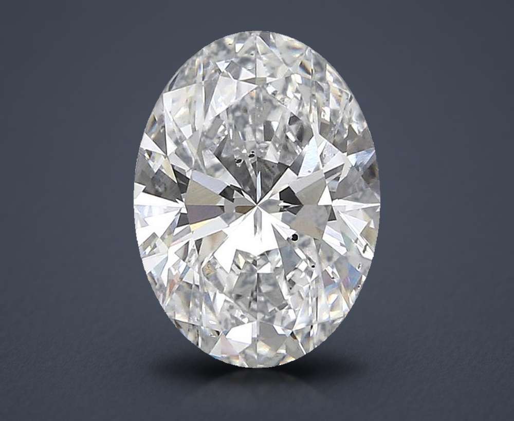 3.63 Carat Oval Lab Diamond