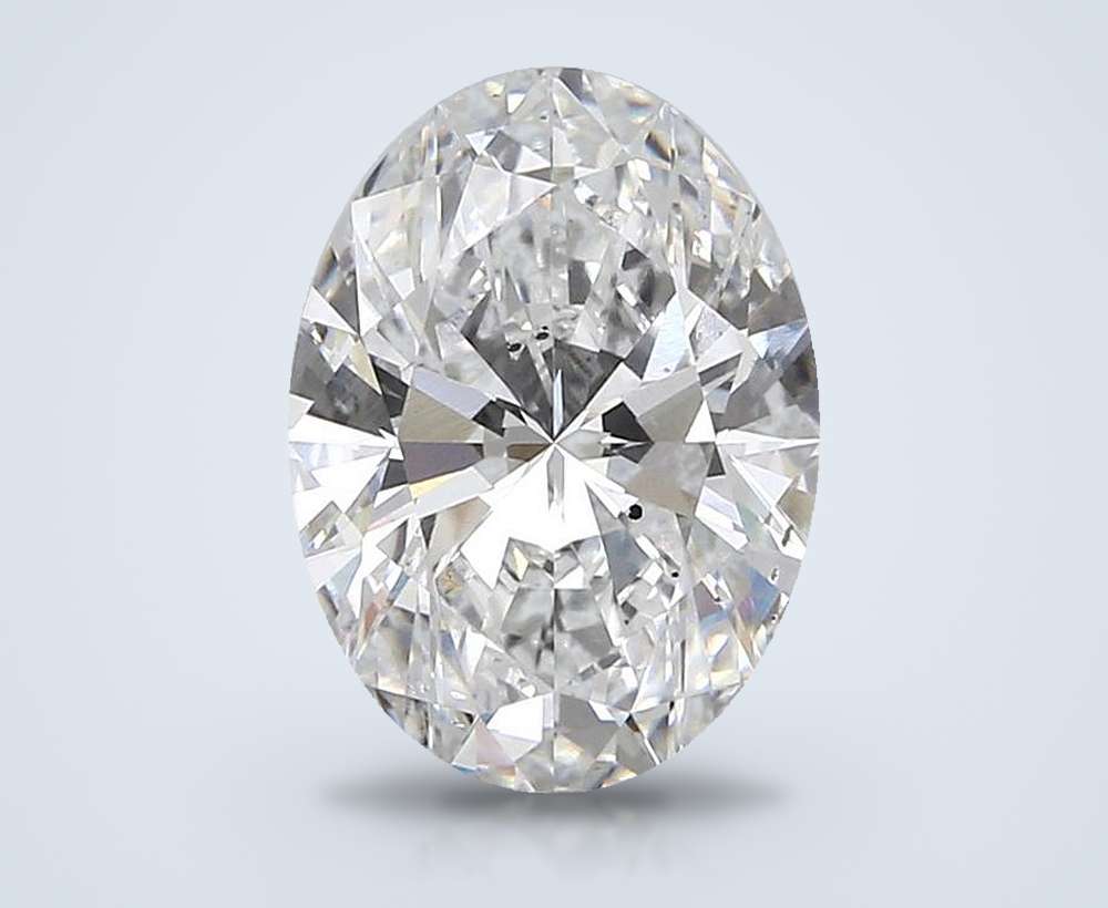 3.63 Carat Oval Lab Diamond