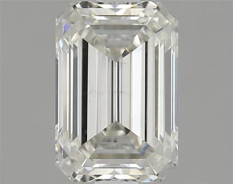 1.28ct H VS2 Rare Carat Ideal Cut Emerald Lab Grown Diamond