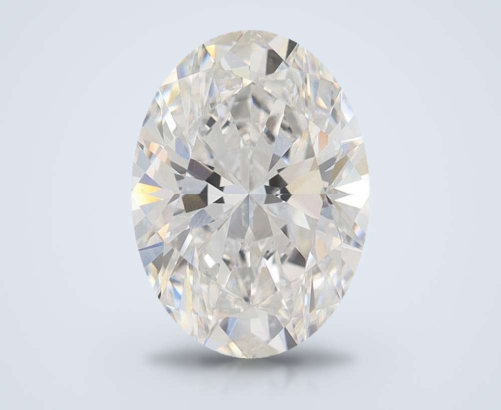 3.82 Carat Oval Lab Diamond