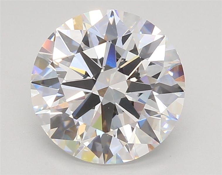 2.89ct E VVS2 Rare Carat Ideal Cut Round Lab Grown Diamond