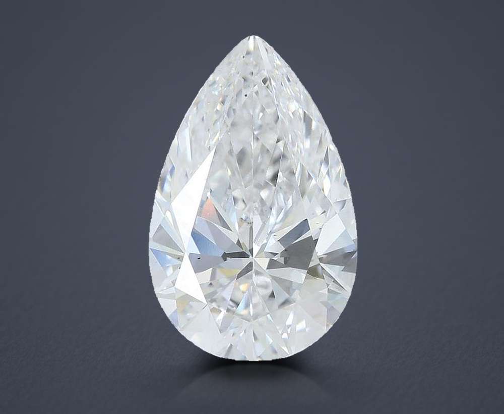 3.30 Carat Pear Lab Diamond