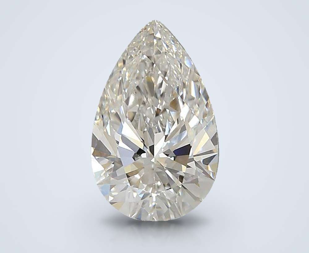 2.86 Carat Pear Lab Diamond