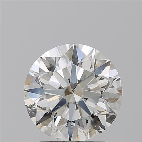 2.25ct J SI2 Rare Carat Ideal Cut Round Diamond