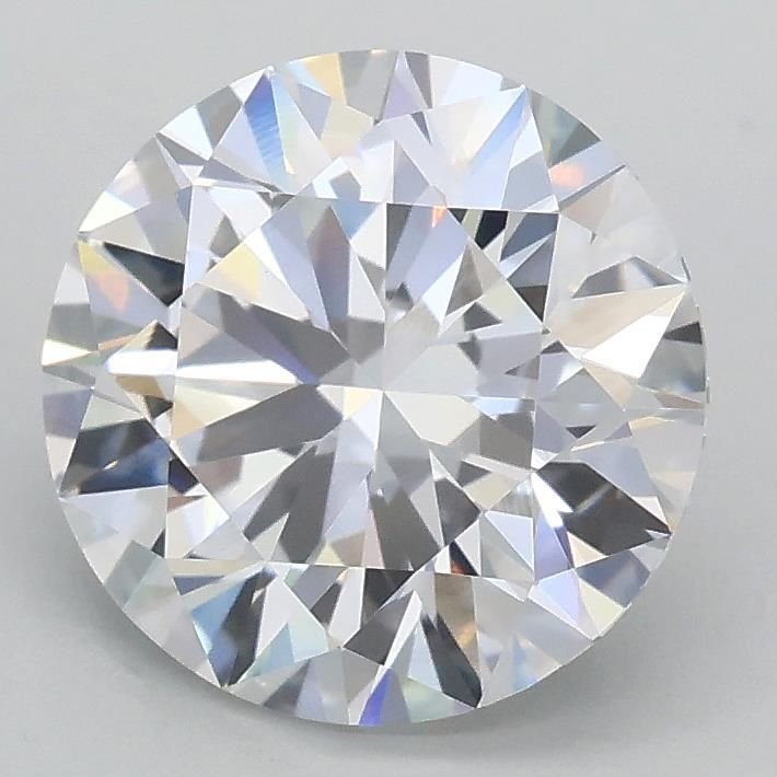2.01ct D VVS2 Rare Carat Ideal Cut Round Lab Grown Diamond