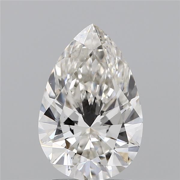 2.28ct H VS1 Rare Carat Ideal Cut Pear Lab Grown Diamond