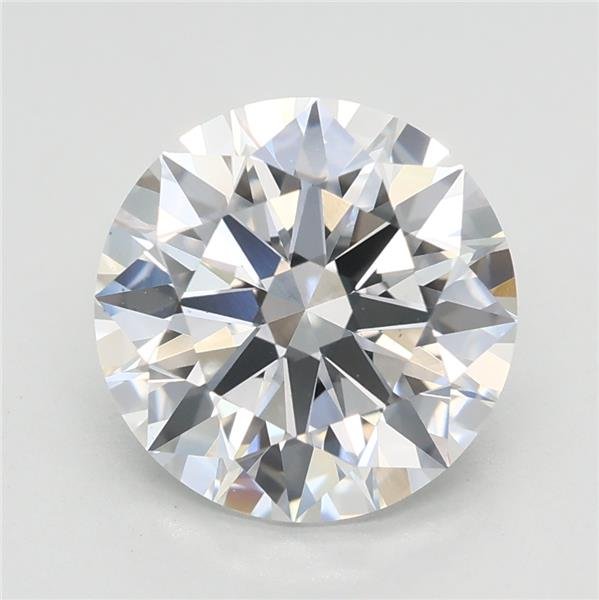 2.78ct E VS1 Rare Carat Ideal Cut Round Lab Grown Diamond