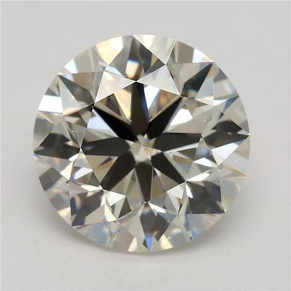 3.00ct K VS1 Excellent Cut Round Lab Grown Diamond